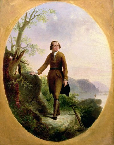 George Washington as a Young Surveyor by John Gadsby Chapman